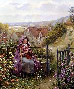 Daniel Ridgeway Knight, In the Garden